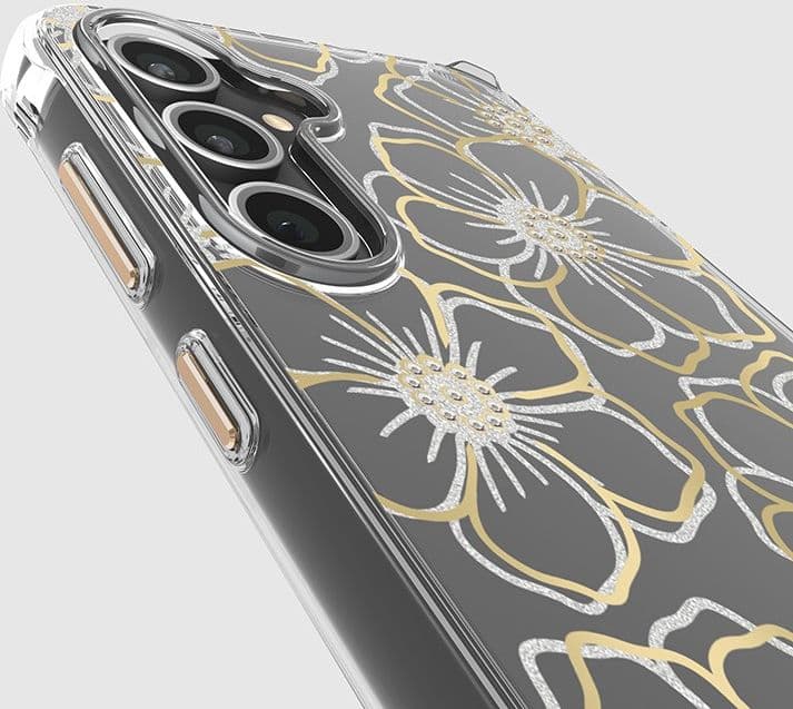 Case-Mate Floral Gems - Case for Samsung Galaxy S23 FE 5G (Gold) - 19