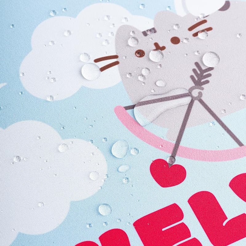 Pusheen - Tappetino da gioco/scrivania XXL della collezione Purrfect Love (80 x 35 cm) - 4