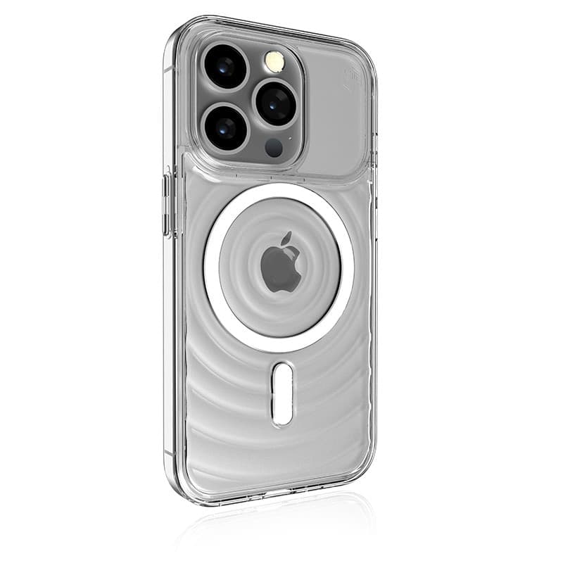STM Reawaken Ripple MagSafe - Case for iPhone 15 Pro (Clear) - 10