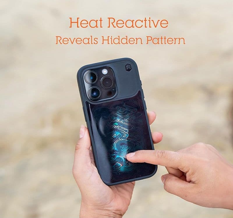 STM Reveal Warm MagSafe - Case for iPhone 15 Pro Max (Black Realm) - 16