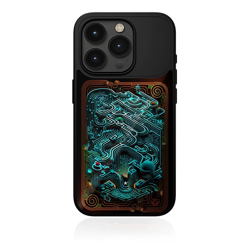 STM Reveal Warm MagSafe - Case for iPhone 15 Pro Max (Black Realm) - 7