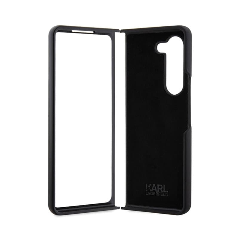 Karl Lagerfeld Silicone Ikonik - Samsung Z Fold 5 Case (black) - 6