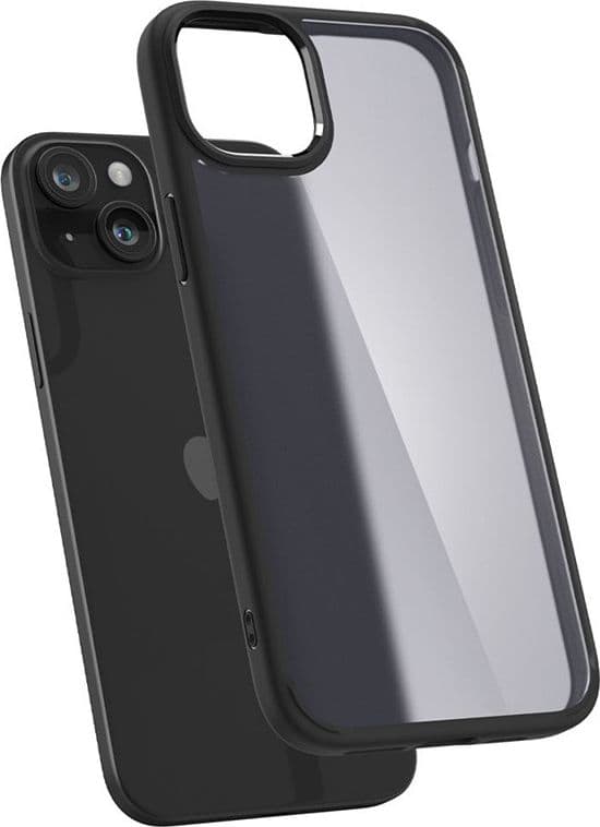 Spigen Ultra Hybrid - Case for iPhone 15 (Frost Black) - 16