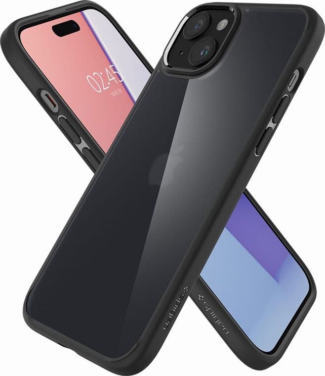 Spigen Ultra Hybrid - Case for iPhone 15 (Frost Black) - 17