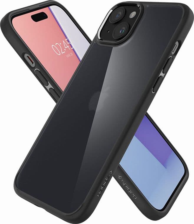 Spigen Ultra Hybrid - Case for iPhone 15 (Frost Black) - 7