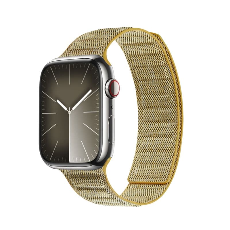 Crong Melange - Cinturino magnetico per Apple Watch 38/40/41/42 mm (giallo melange) - 2
