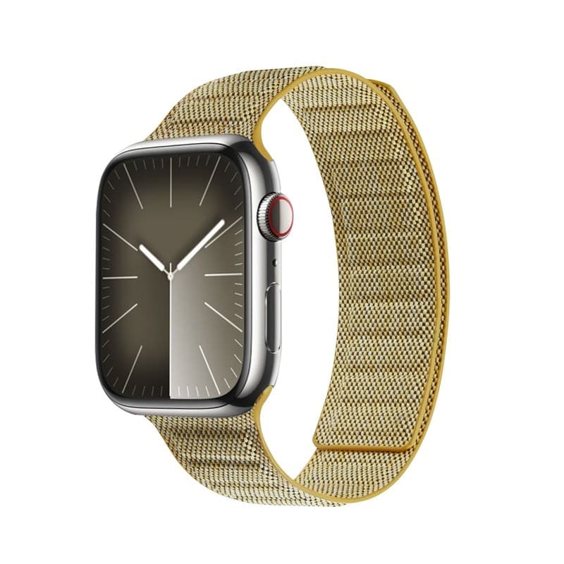 Crong Melange - Cinturino magnetico per Apple Watch 38/40/41/42 mm (giallo melange) - 11