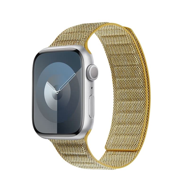 Crong Melange - Cinturino magnetico per Apple Watch 38/40/41/42 mm (giallo melange) - 13