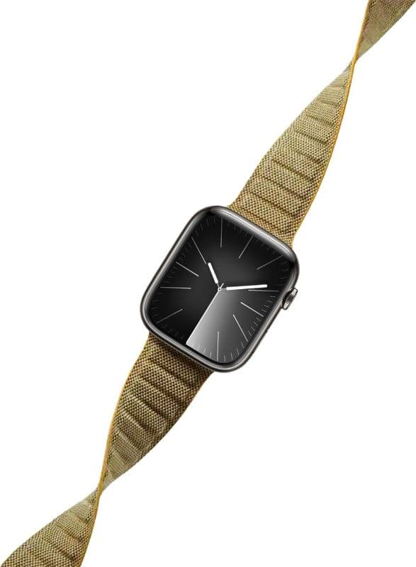 Crong Melange - Cinturino magnetico per Apple Watch 38/40/41/42 mm (giallo melange) - 15