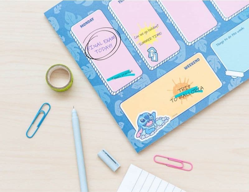 Disney Stitch - Agenda settimanale 54 pagine A4 - 9
