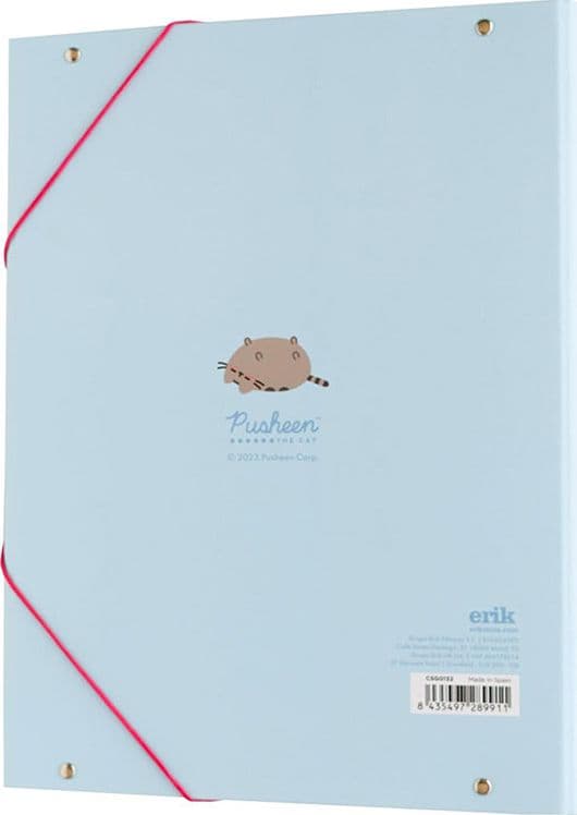 Pusheen - Cartella/borsa portadocumenti della collezione Purrfect Love (24,5 x 34 cm) - 2
