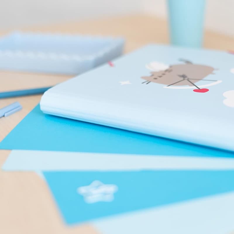 Pusheen - Cartella/borsa portadocumenti della collezione Purrfect Love (24,5 x 34 cm) - 5