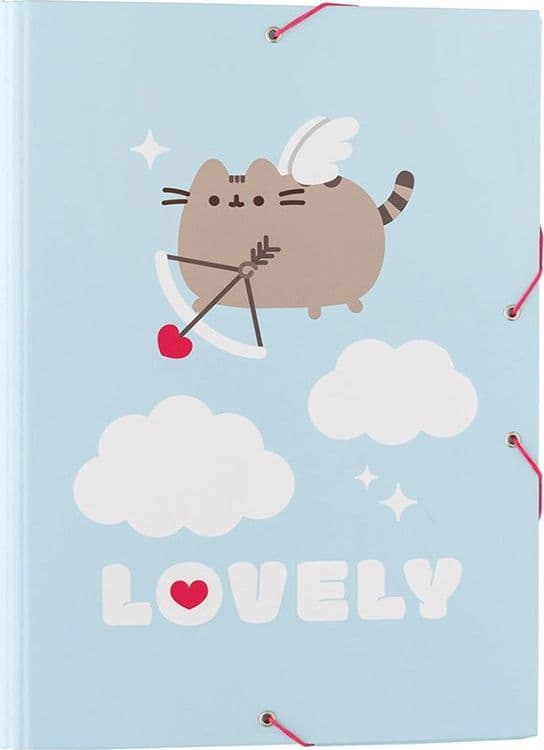 Pusheen - Cartella/borsa portadocumenti della collezione Purrfect Love (24,5 x 34 cm) - 8