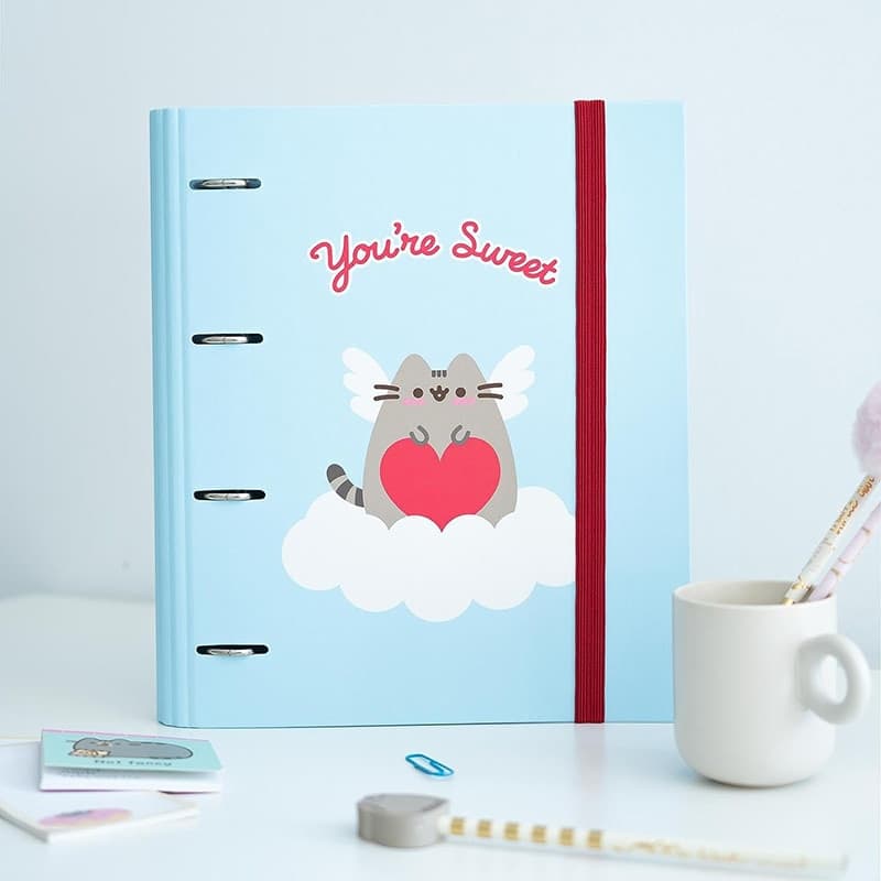 Raccoglitore Pusheen - Purrfect Love Collection (4 anelli) - 4