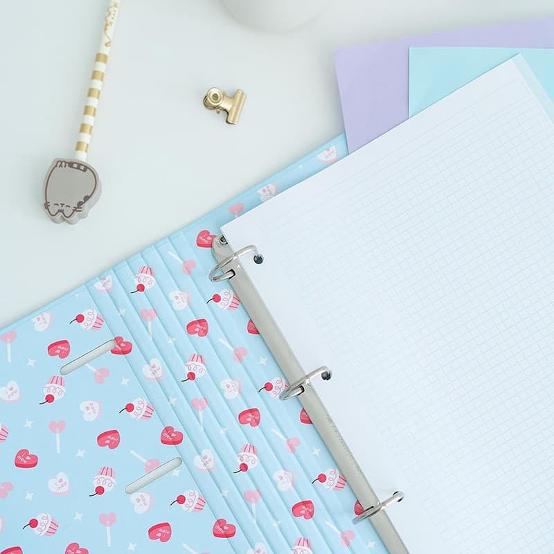 Raccoglitore Pusheen - Purrfect Love Collection (4 anelli) - 6