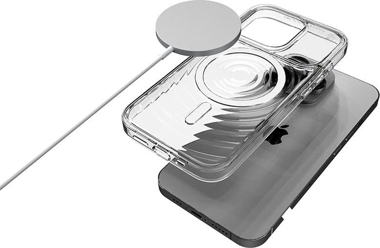 STM Reawaken Ripple MagSafe - Case for iPhone 15 Pro Max (Clear) - 18