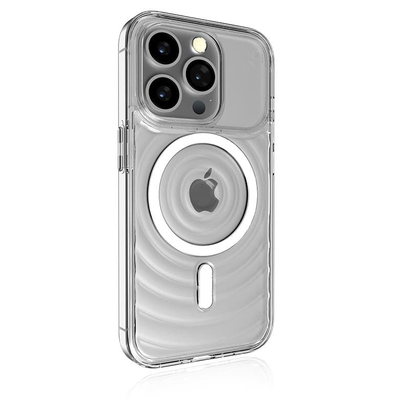 STM Reawaken Ripple MagSafe - Case for iPhone 15 Pro Max (Clear) - 20
