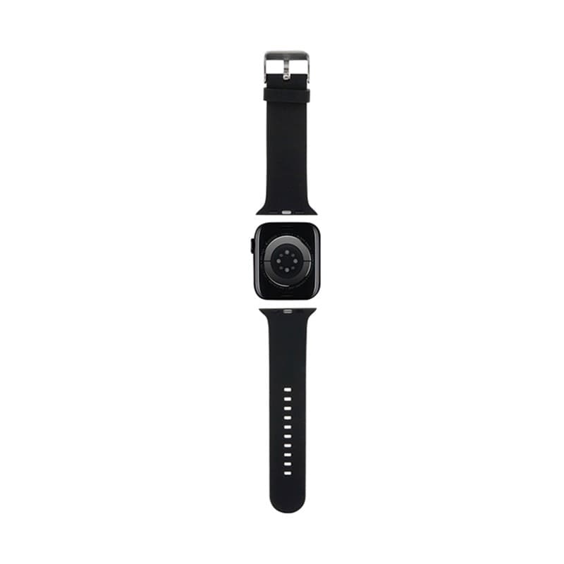 Karl Lagerfeld 3D Rubber Karl Head NFT - Strap for Apple Watch 42/44/45/49 mm (black) - 6