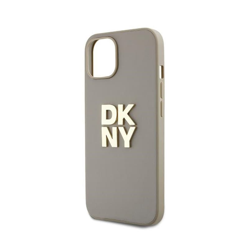 DKNY Wrist Strap Stock Logo - Case for iPhone 15 / 14 / 13 (Beige) - 5