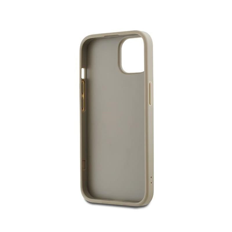 DKNY Wrist Strap Stock Logo - Case for iPhone 15 / 14 / 13 (Beige) - 6