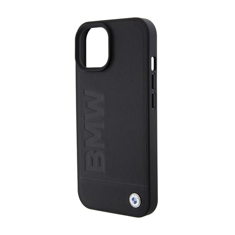 BMW Leather Hot Stamp MagSafe - Case for iPhone 15 Plus (black) - 14