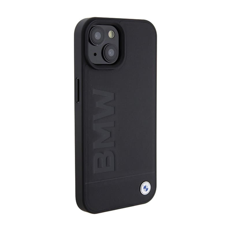 BMW Leather Hot Stamp MagSafe - Case for iPhone 15 Plus (black) - 4