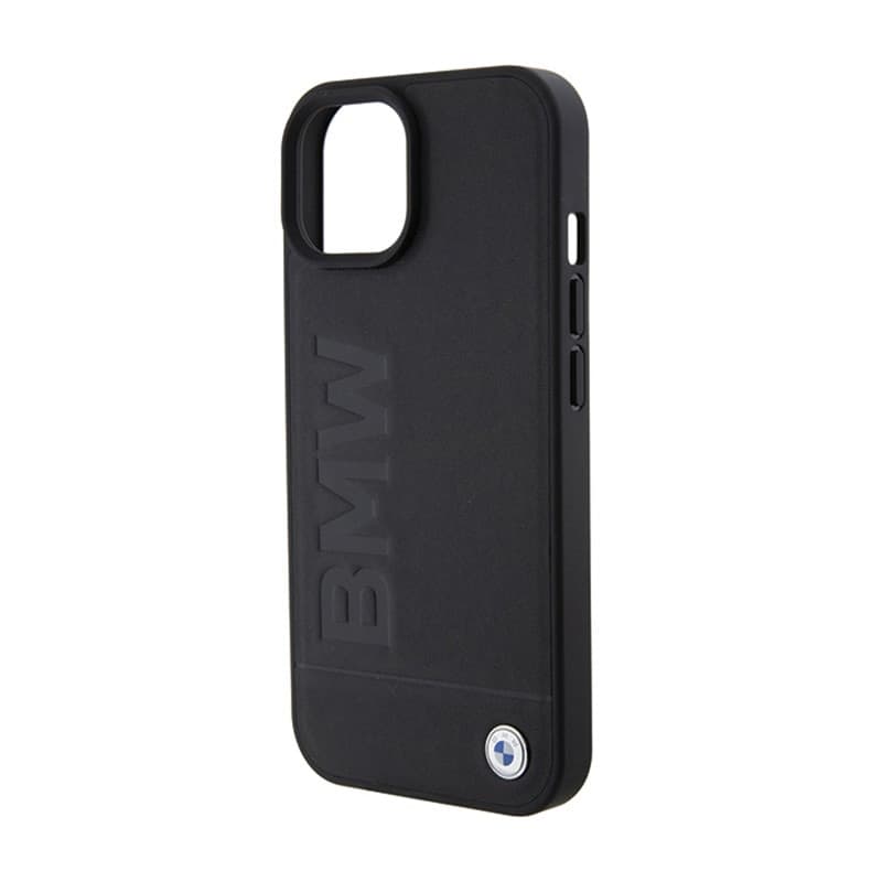 BMW Leather Hot Stamp MagSafe - Case for iPhone 15 Plus (black) - 6