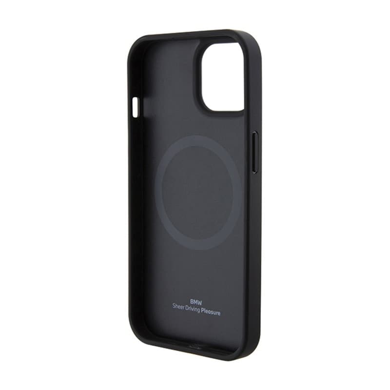 BMW Leather Hot Stamp MagSafe - Case for iPhone 15 Plus (black) - 7
