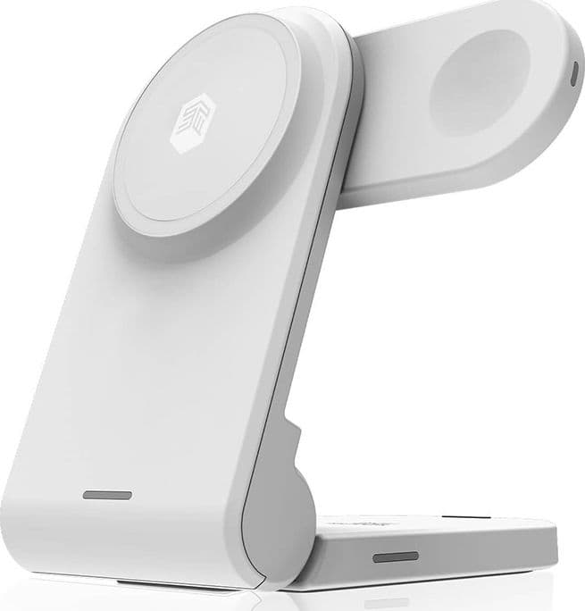 STM ChargeTree MAG - 3-in-1 mobile wireless charger with MagSafe (white) - 2
