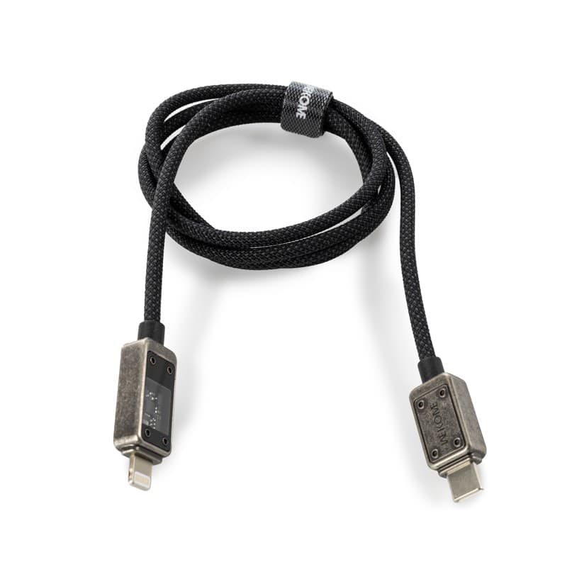 WEKOME WDC-08 Vanguard Series - USB-C to Lightning Fast Charging PD 20W 1m connection cable (Tarnish) - 11