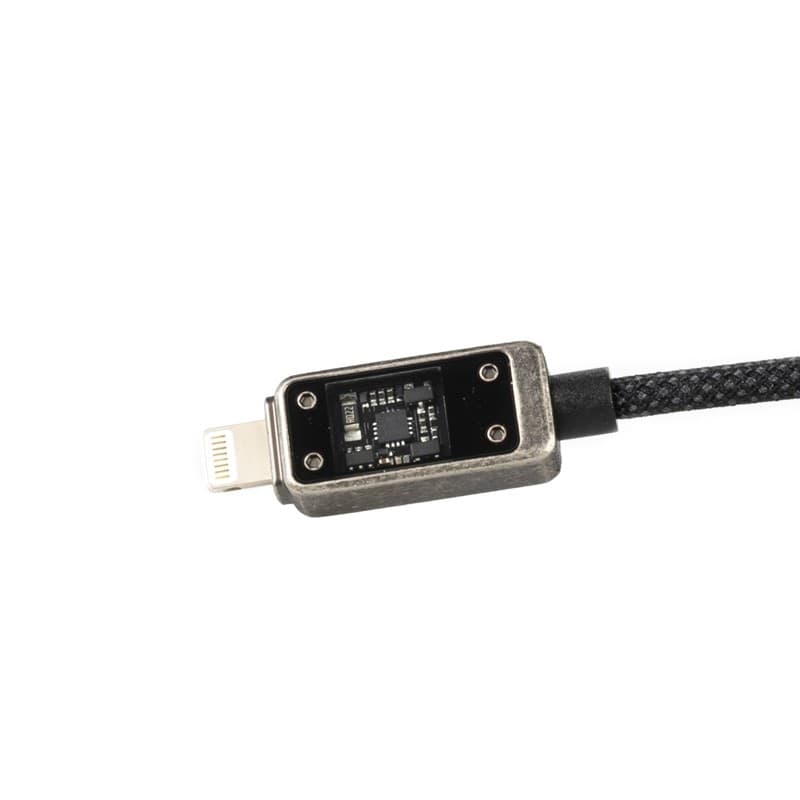 WEKOME WDC-08 Vanguard Series - USB-C to Lightning Fast Charging PD 20W 1m connection cable (Tarnish) - 12