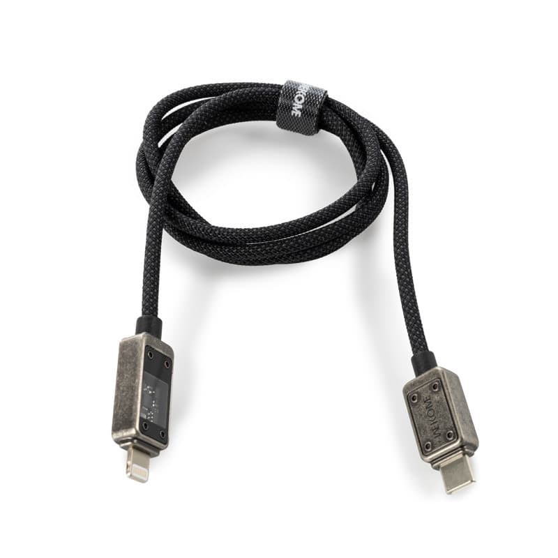 WEKOME WDC-08 Vanguard Series - USB-C to Lightning Fast Charging PD 20W 1m connection cable (Tarnish) - 4