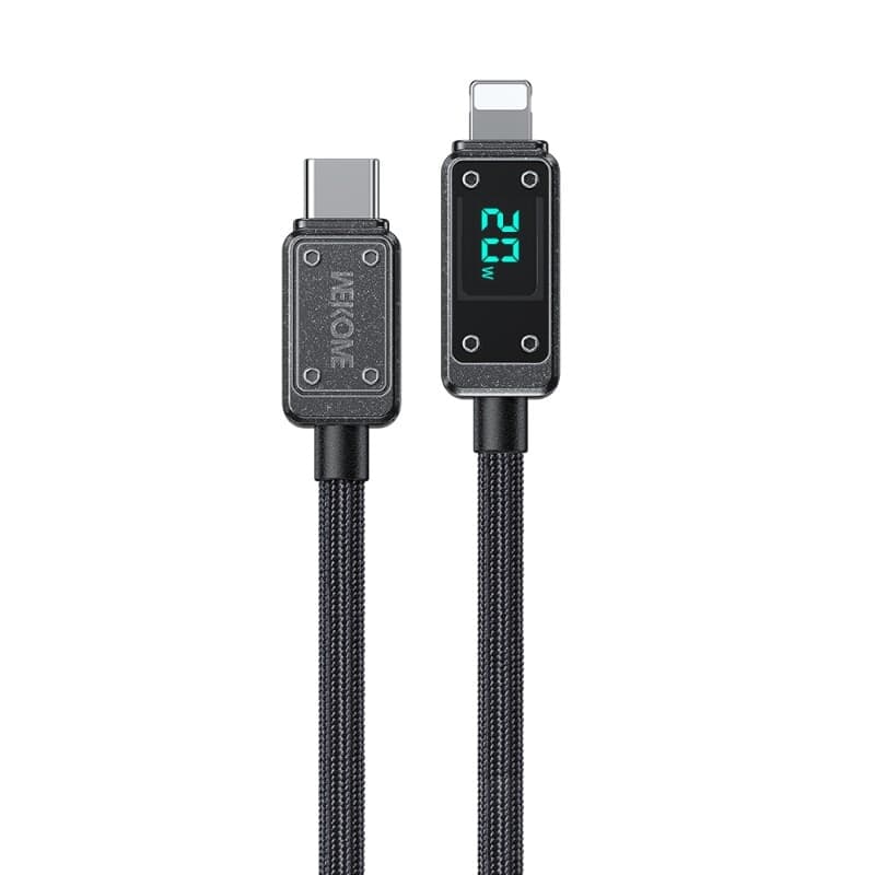 WEKOME WDC-08 Vanguard Series - USB-C to Lightning Fast Charging PD 20W 1m connection cable (Tarnish) - 8