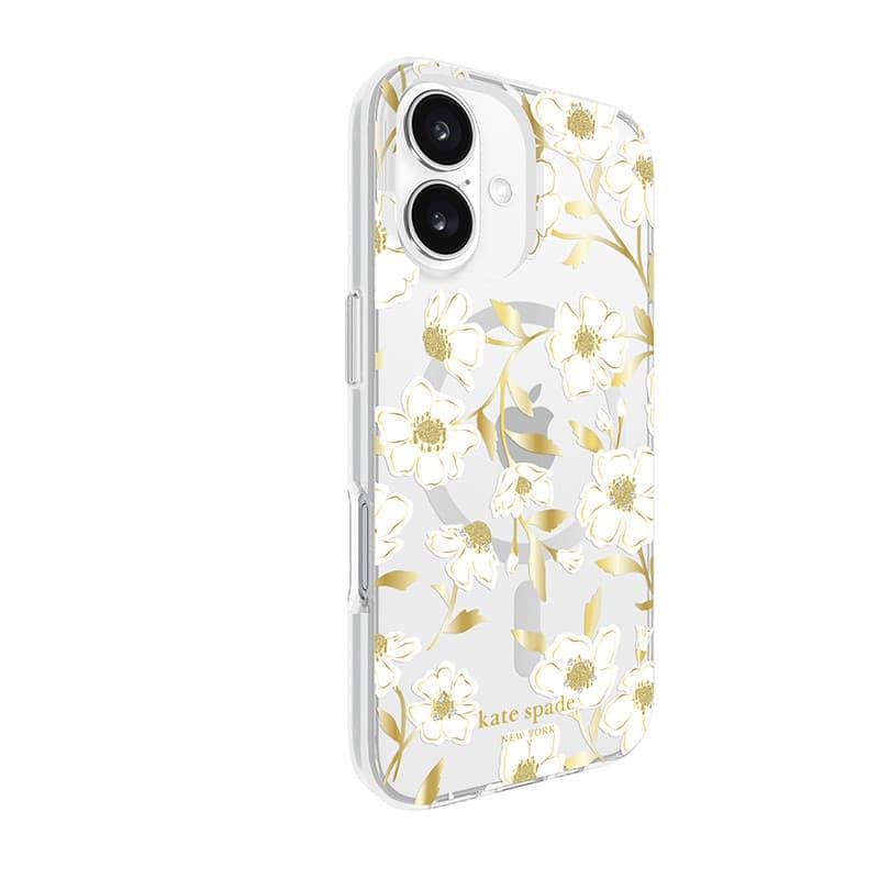 Kate Spade New York Protective Gems MagSafe - Case for iPhone 16 (Sunshine Floral) - 3