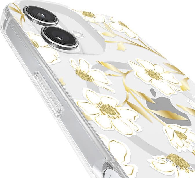 Kate Spade New York Protective Gems MagSafe - Case for iPhone 16 (Sunshine Floral) - 8