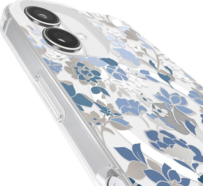 Kate Spade New York Protective Gems MagSafe - Case for iPhone 16 (Flowerbed Blue) - 18