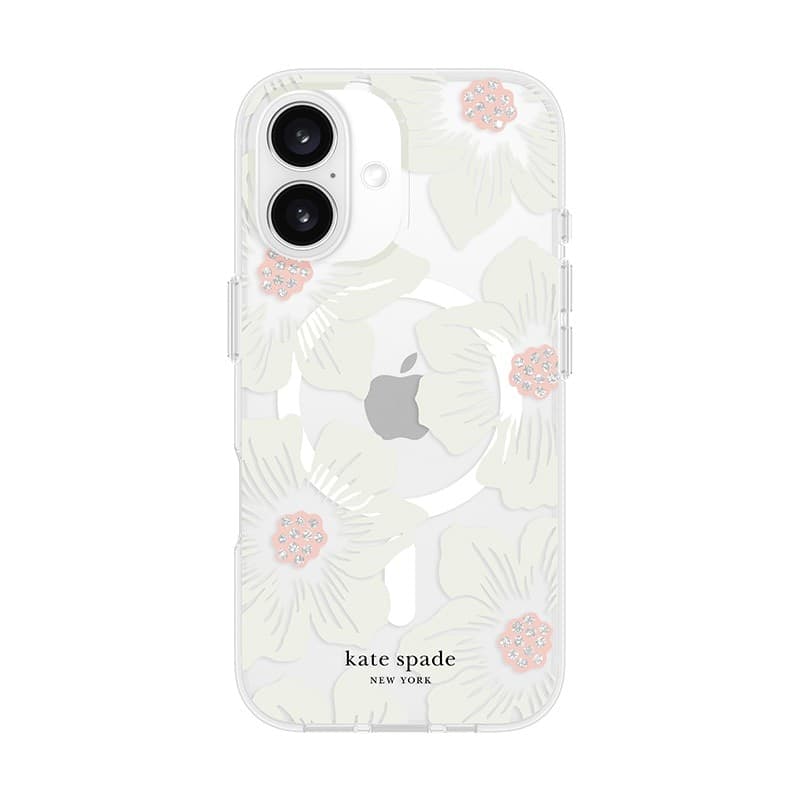Kate Spade New York Protective MagSafe - Case for iPhone 16 (Hollyhock Floral) - 12