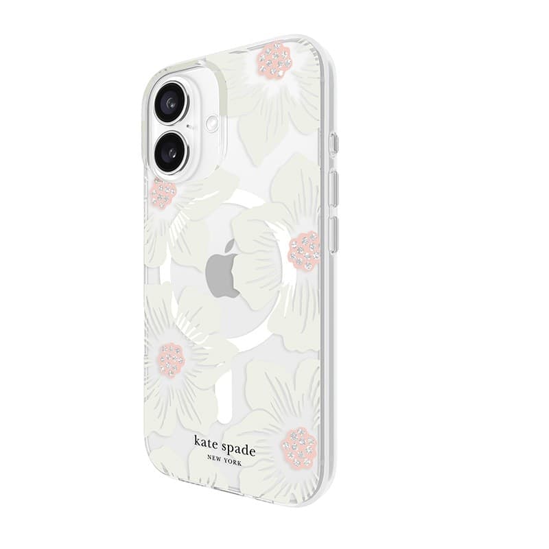 Kate Spade New York Protective MagSafe - Case for iPhone 16 (Hollyhock Floral) - 14