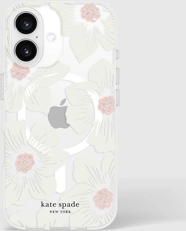 Kate Spade New York Protective MagSafe - Case for iPhone 16 (Hollyhock Floral) - 19