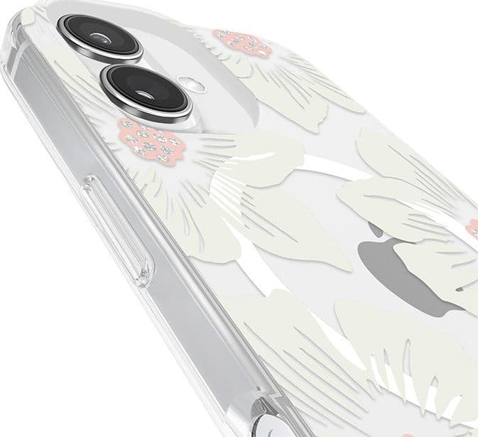 Kate Spade New York Protective MagSafe - Case for iPhone 16 (Hollyhock Floral) - 8
