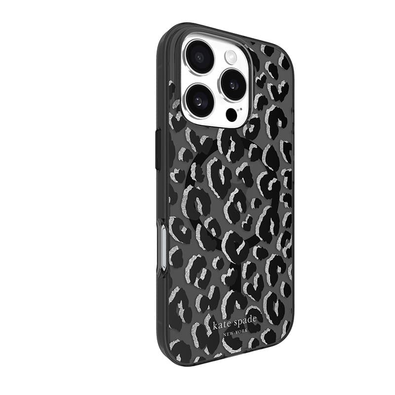 Kate Spade New York Protective MagSafe - Case for iPhone 16 Pro (City Leopard) - 13