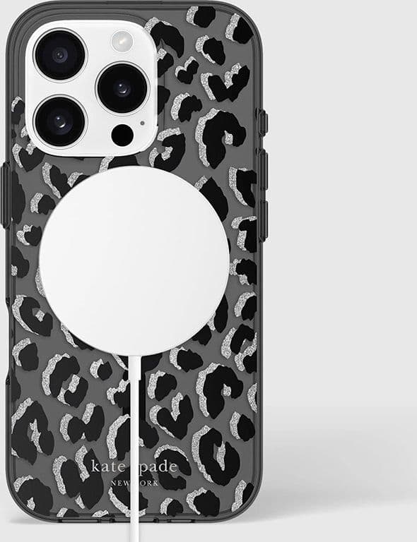 Kate Spade New York Protective MagSafe - Case for iPhone 16 Pro (City Leopard) - 20
