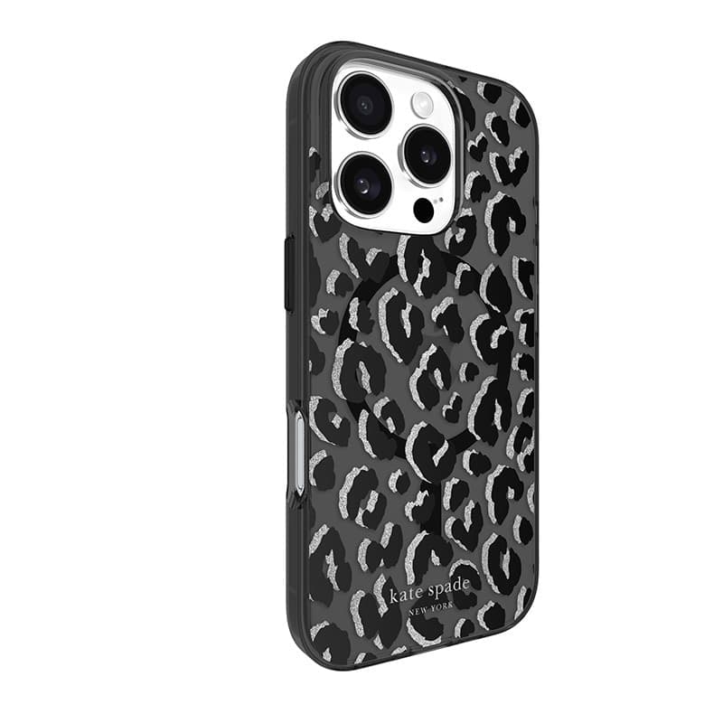 Kate Spade New York Protective MagSafe - Case for iPhone 16 Pro (City Leopard) - 3