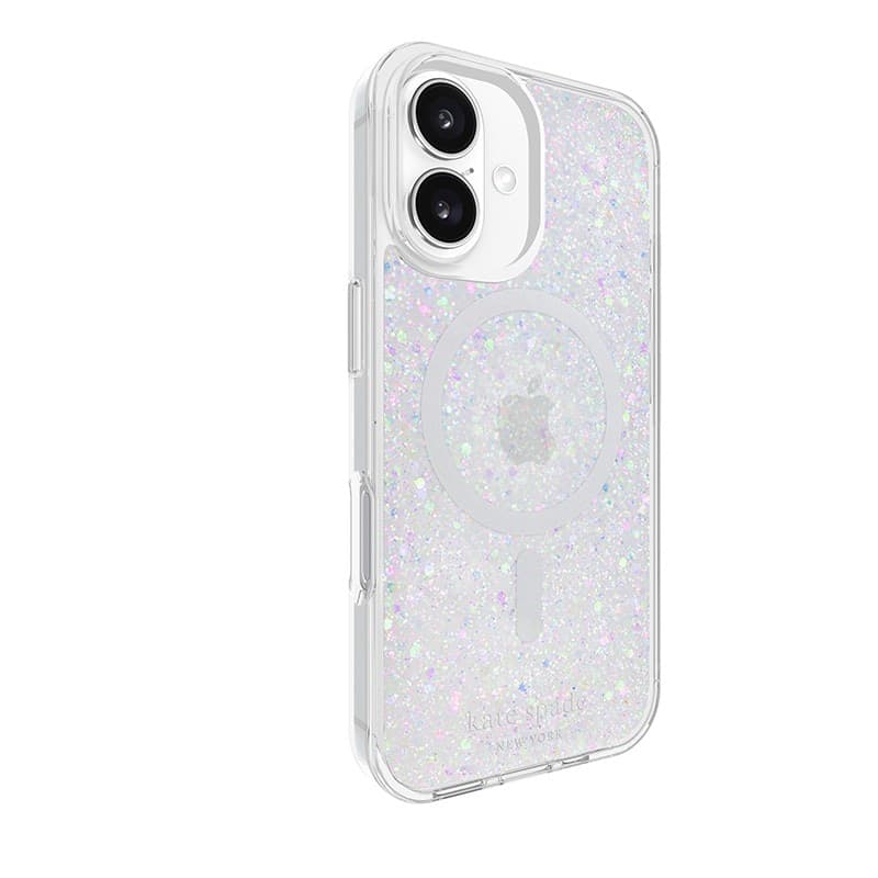 Kate Spade New York Protective MagSafe - Case for iPhone 16 (Chunky Glitter) - 13
