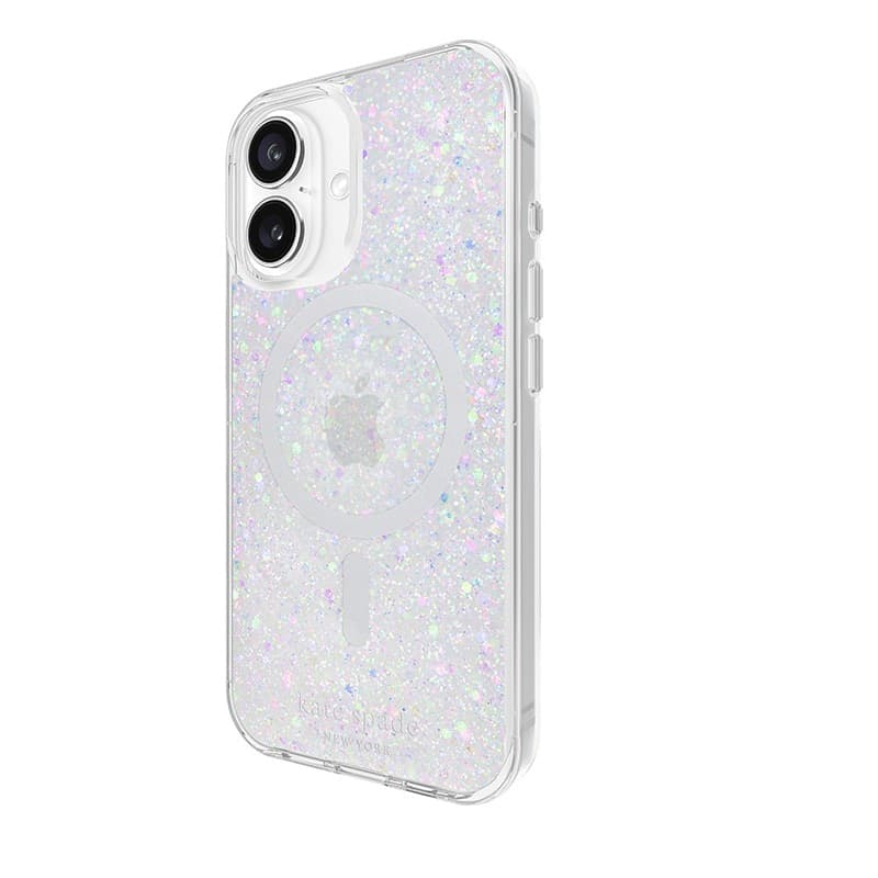 Kate Spade New York Protective MagSafe - Case for iPhone 16 (Chunky Glitter) - 14