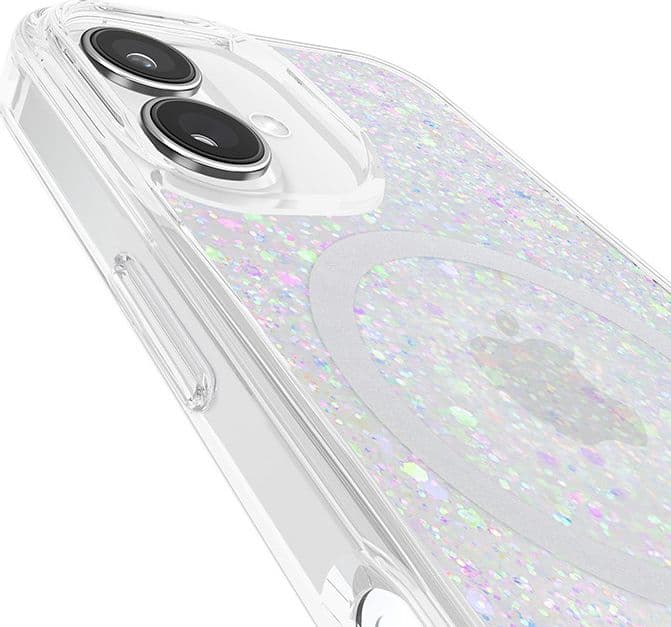 Kate Spade New York Protective MagSafe - Case for iPhone 16 (Chunky Glitter) - 8