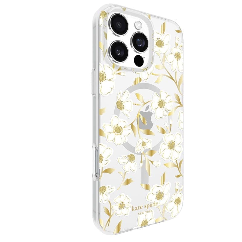 Kate Spade New York Protective Gems MagSafe - Case for iPhone 16 Pro Max (Sunshine Floral) - 13