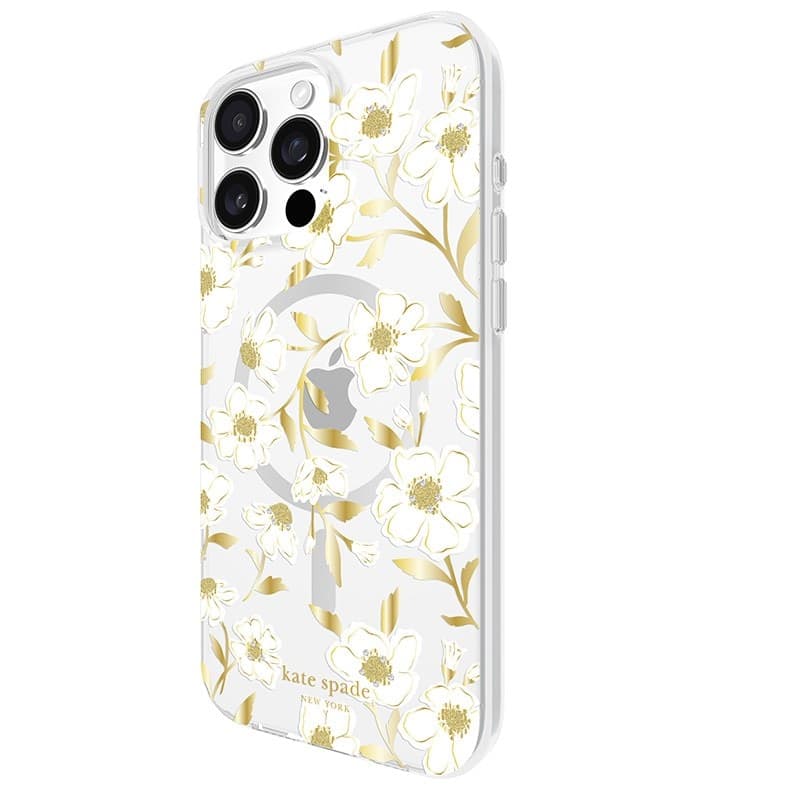 Kate Spade New York Protective Gems MagSafe - Case for iPhone 16 Pro Max (Sunshine Floral) - 14
