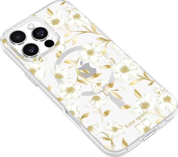Kate Spade New York Protective Gems MagSafe - Case for iPhone 16 Pro Max (Sunshine Floral) - 19