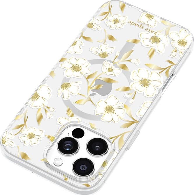 Kate Spade New York Protective Gems MagSafe - Case for iPhone 16 Pro Max (Sunshine Floral) - 20